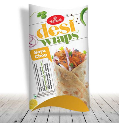 Haldiram's Soya Chop Wrap (Frozen)