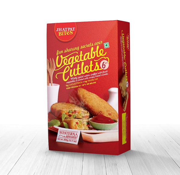 Haldiram's Veg Cutlet (Frozen)