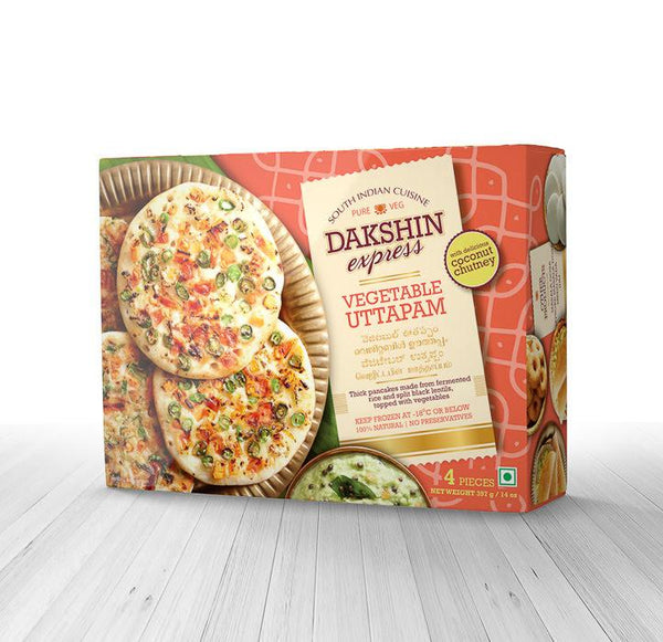 Dakshin Express Vegetable Uthappam (Frozen)