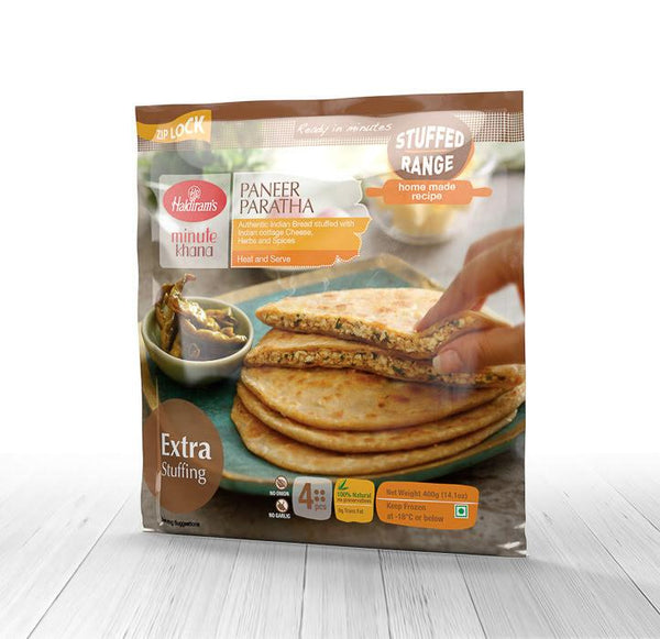 HALDIRAM'S FROZEN PANEER PARATHA 4 PCS