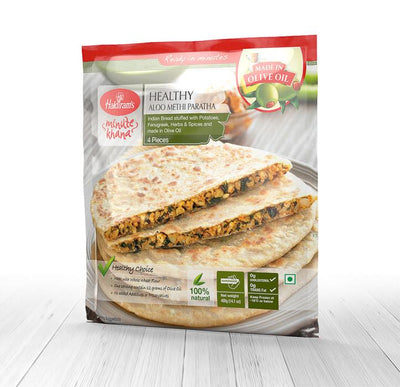 HALDIRAM'S FROZEN ALOO METHI PARATHA 4 PCS