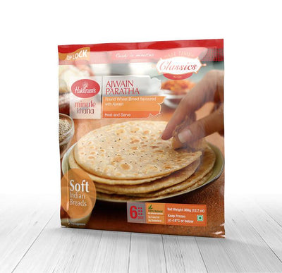 HALDIRAM'S FROZEN AJWAIN PARATHA 6PCS