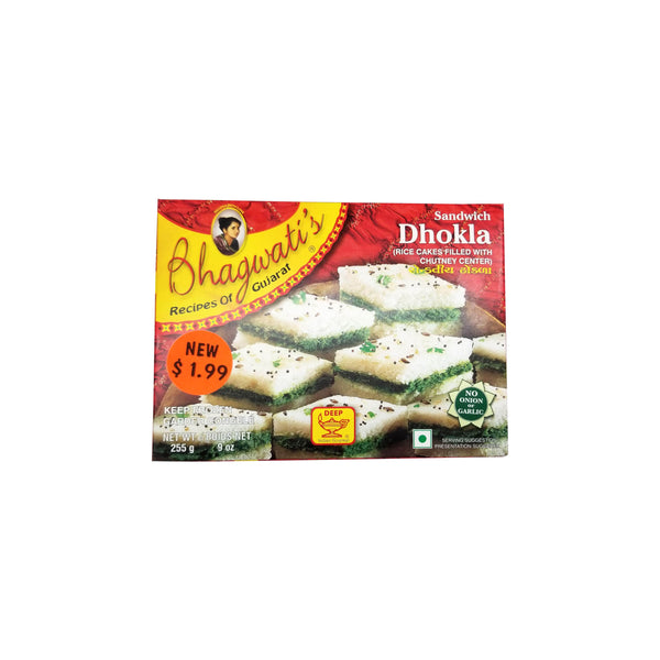 Bhagwati Sandwich Dhokla (Frozen)