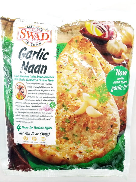 Swad Garlic Naan (Frozen)