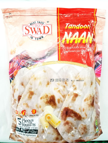 Swad Tandoori Naan (Frozen)