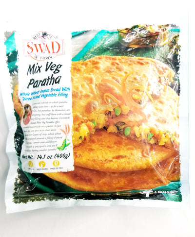 Swad Mix Veg Paratha (Frozen)