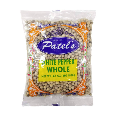 Patel's white pepper whole