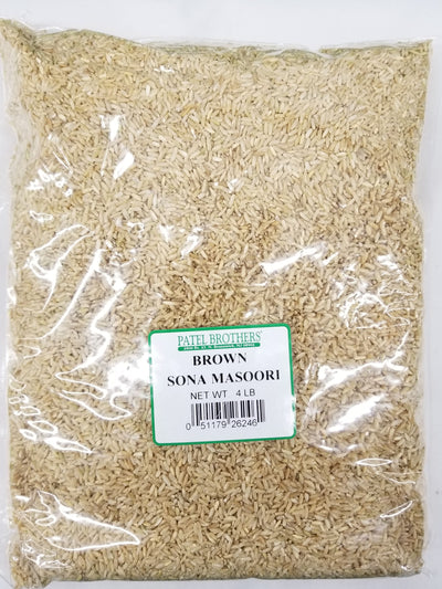 PATEL BROTHER'S BROWN SONA MASOORI RICE