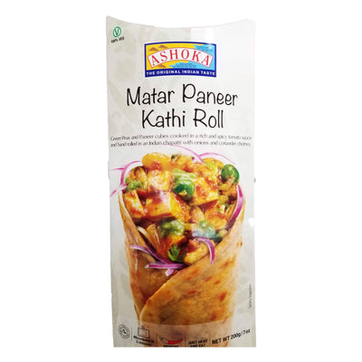 Ashoka Mattar Paneer Kathi Roll