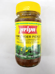 Priya Coriander Pickle in Oil (Without Garlic)