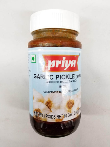 Priya Garlic Pickle in Oil (Sweet)