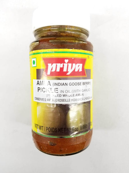 Priya Amla Pickle in Oil (With Garlic)