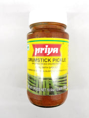 Priya Drumstick Pickle in Oil (With Garlic)