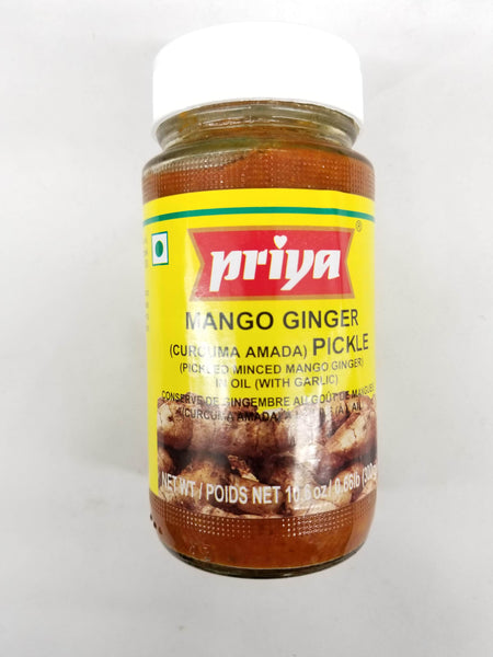 Priya Mango Ginger Pickle in Oil (With Garlic)