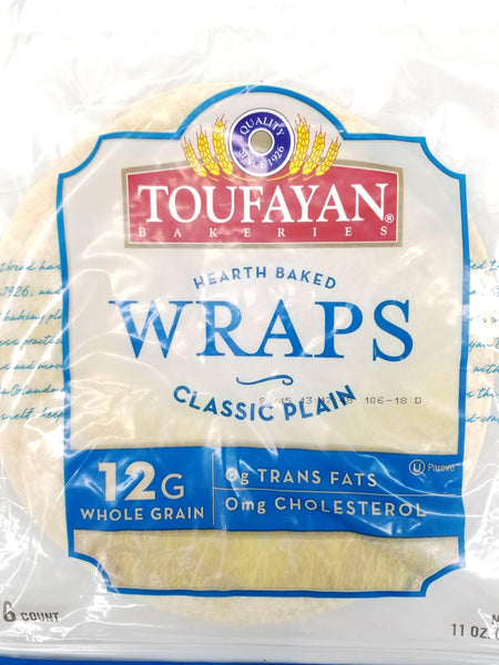 Toufayan Wraps Classic Plain