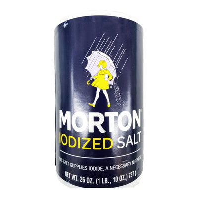 MORTON IODIZED SALT