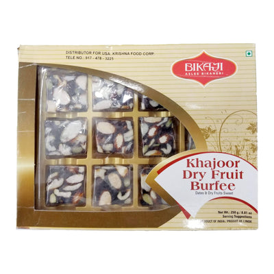 Bikaji Khajoor Dry Fruit Burfee