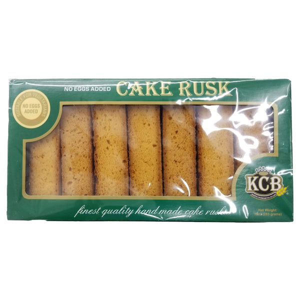 KCB Veg Cake Rusk (No Eggs Added)