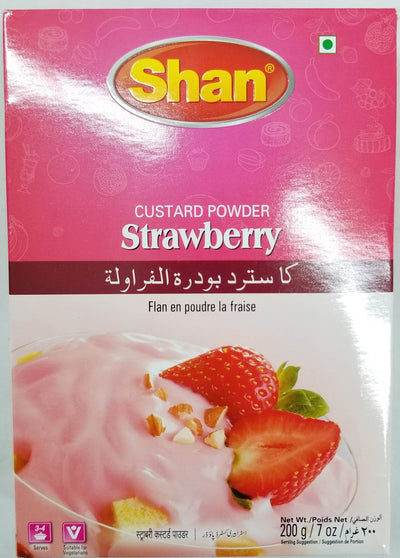 Shan Strawberry Custard Powder