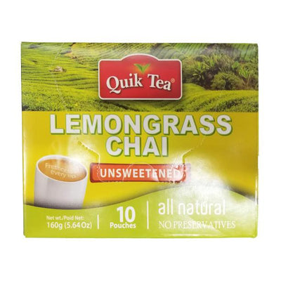 Quik Tea Unsweet Lemongrass Chai