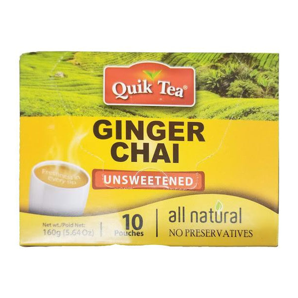 Quik Tea Unsweet Ginger Chai