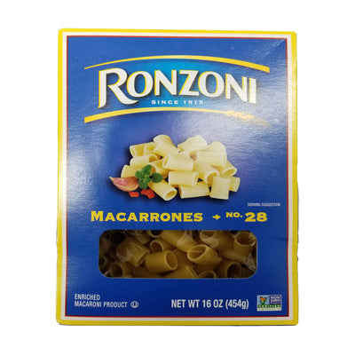 Ronzoni Macarrones No.28