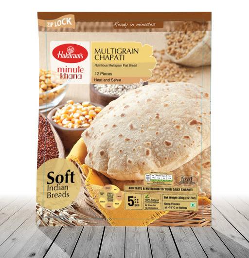 Haldiram's Frozen Multigrain Chapati