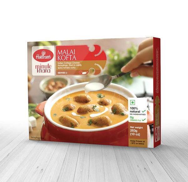 Haldiram's Malai Kofta (Frozen)