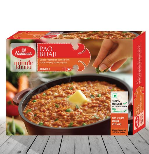 Haldiram's Pao Bhaji (Frozen)