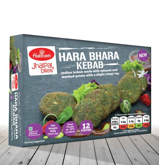 Haldiram's Hara Bhara Kebab (Frozen)