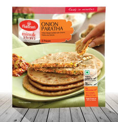 HALDIRAM'S FROZEN ONION PARATHA Frozen 5 Pcs