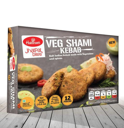 Haldiram's Veg Shami Kebab (Frozen)