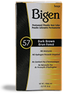 BIGEN 57 DARK BROWN HAIR COLOR POWDER