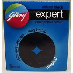 GODREJ BLACK HAIR COLOR POWDER NO AMMONIA