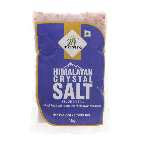 24 Mantra Himalayan Natural Rock Salt