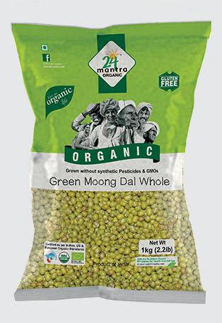 24 Mantra Moong Green Whole