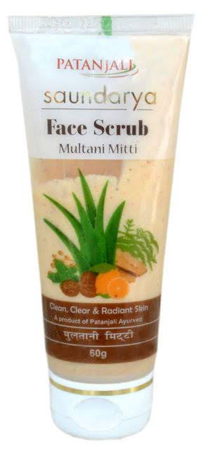 PATANJALI SAUNDARYA FACE SCRUB MULTANI MITTI