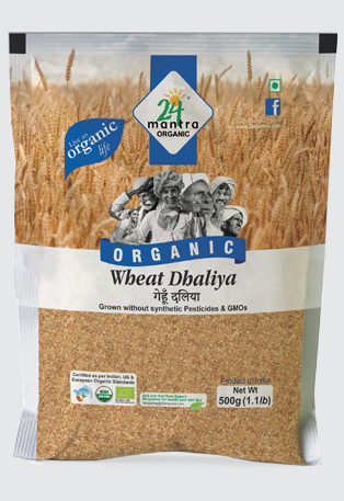 24 mantra Wheat Daliya