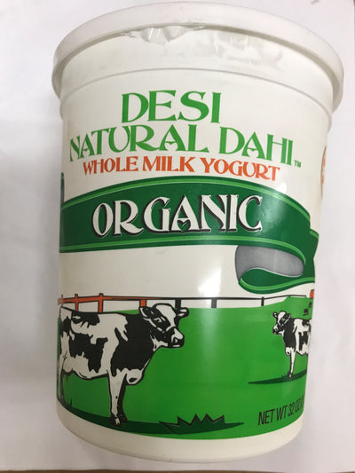 Desi Natural Dahi whole milk (Organic)