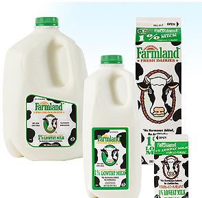 farmland 1% low fat milk