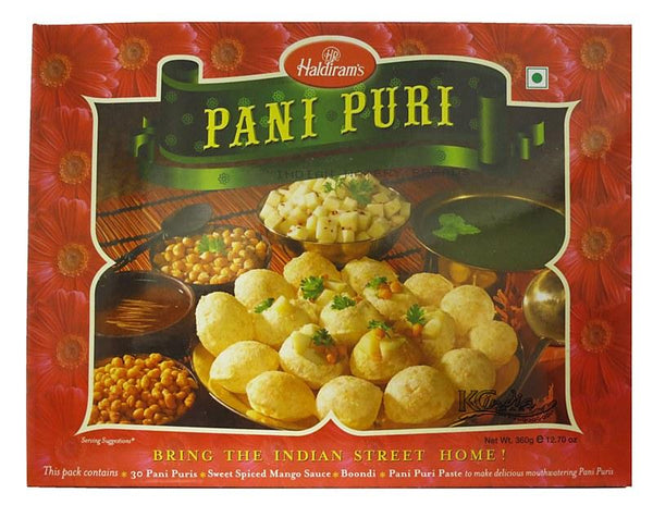 Haldiram PANI PURI with chutney(KIT)30PCSX 12